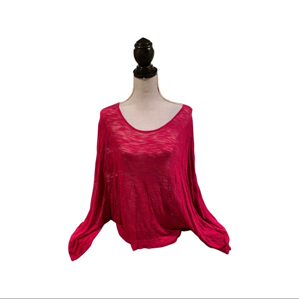 Burnout top with side points